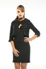 Portrait Collar Crop Jacket