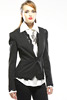 Tuxedo Jacket with Lace