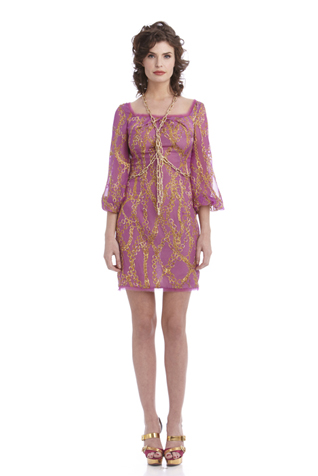 Blouson Sleeve Mini Dress