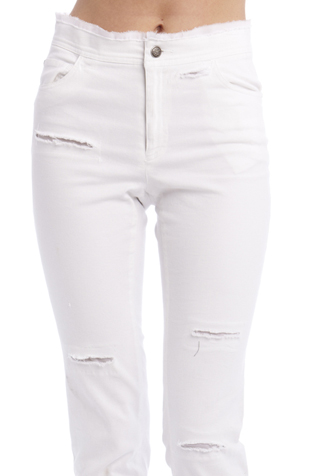 Distressed Denim Pant