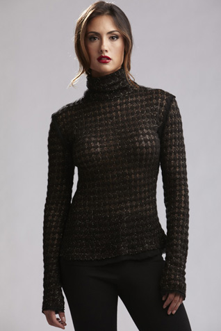 Turtleneck Knit Sweater