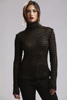 Turtleneck Knit Sweater