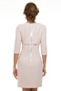 Couture Crepe Dress with Bow