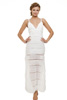 Embroidered Cotton Long Sundress
