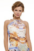Sheath Dress with Chain