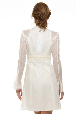 Sheer Organza Duster