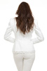 Structured Blazer with Lace