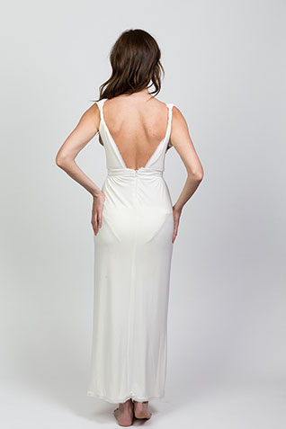 Long Jersey Wrap Sundress