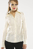 Crinkled Taffeta Blouse