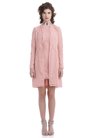 Slashed Frayed Swing Duster