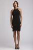 Jersey Dress with Neck Trim