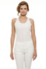 Corded Lace Frayed Tank