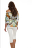 Off Shoulder Empire Peasant Top