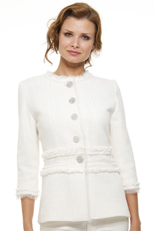 Ribbon Tweed Jacket