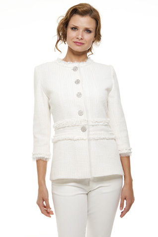 Ribbon Tweed Jacket