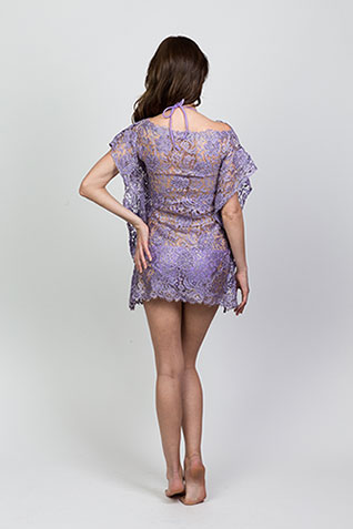 Mini Batau Lavender Neck Sundress